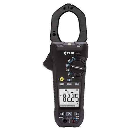 Flir Power Clamp Meter, Max AC Current 1,000 A CM85-2