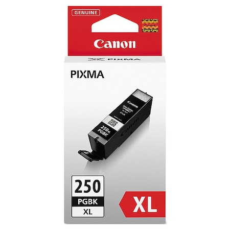 Canon Ink Cartridge, Pgi-250Xl, Black 6432B001