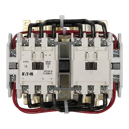 Eaton 240VAC Reversing Magnetic Contactor 3P 9A NEMA 00 CN55AN3BB