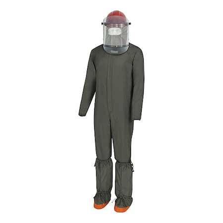 Oberon Clean Room Arc Flash Kit, Green, XL CRKIT2-XL-S