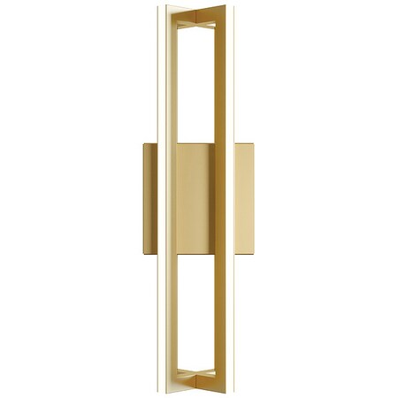 Afx LEDSconce, Gold, Aluminum, 3 7/8 in L CSSS0416L30D1GD