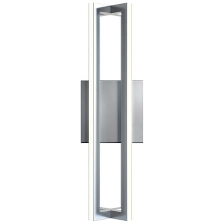 Afx LEDSconce, Silver, Aluminum, 3 7/8 in L CSSS0416L30D1SN