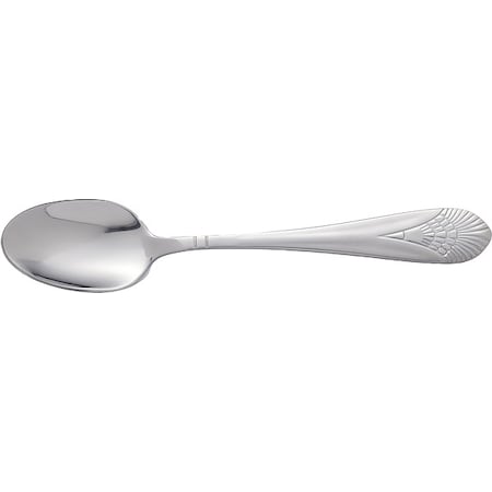 Iti Dessert Spoon, 7 3/8 in L, Silver, PK12 CS-114