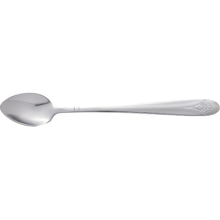 Iti Ice Tea Spoon, 7 3/4 in L, Silver, PK12 CS-115
