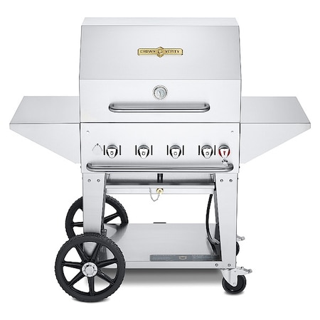 Crown Verity Natural Gas Grill, 64,500 BtuH CV-MCB-30PRO-NG
