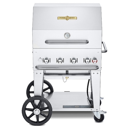 Crown Verity Natural Gas Grill, 64,500 BtuH CV-MCB-30RDP-NG