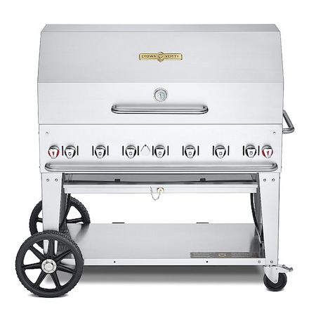 Crown Verity Propane Grill, Propane, 99,000 BtuH CV-MCB-48RDP-LP
