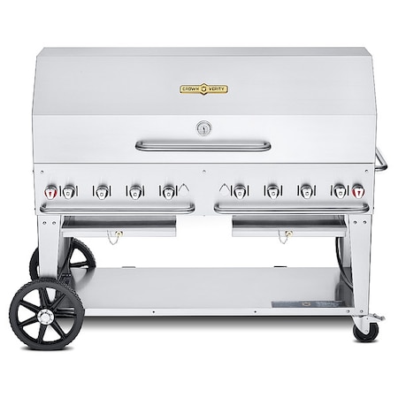Crown Verity Natural Gas Grill, 129,000 BtuH CV-MCB-60-1RDP-NG