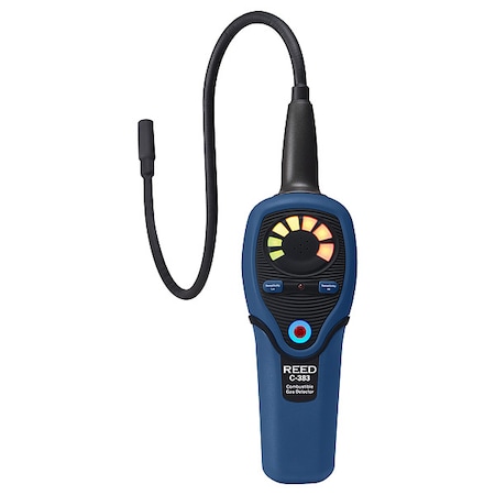 Reed Instruments Combustible Gas Leak Detector, Low/High Sensitivity C-383