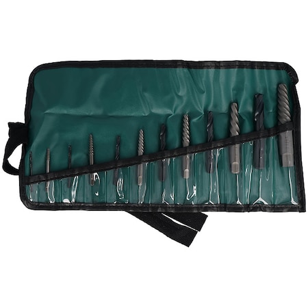 Cleveland Screw Extractor Set, Carbon Steel C00910