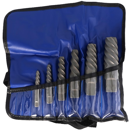 Cleveland Screw Extractor Set, Carbon Steel C00918