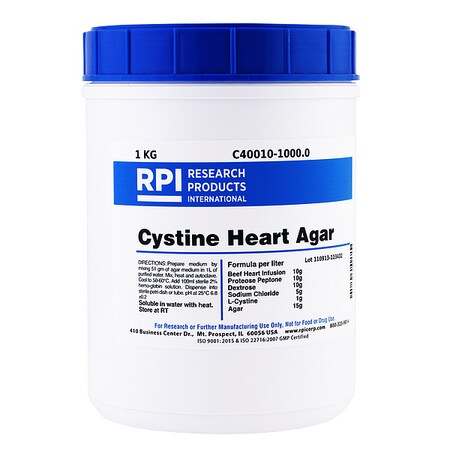 Rpi Cystine Heart Agar, 1kg C40010-1000.0