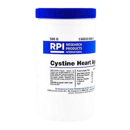 Rpi Cystine Heart Agar, 500g C40010-500.0