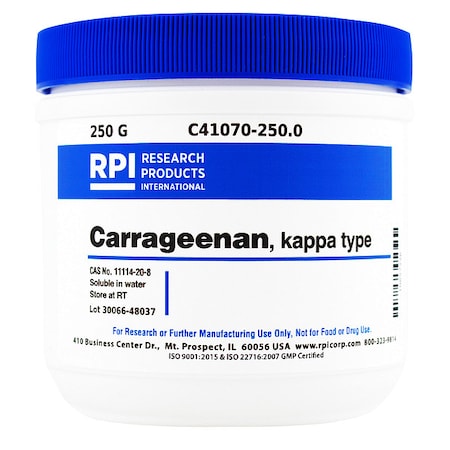Rpi Carrageenan, Kappa Type, 250g C41070-250.0