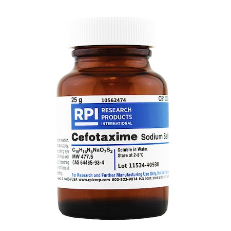Rpi Cefotaxime, Sodium Salt, 25g C51000-25.0