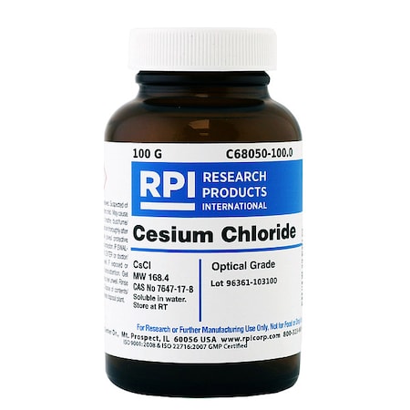 RPI Cesium Chloride, Optical Grade, 100g C68050-100.0