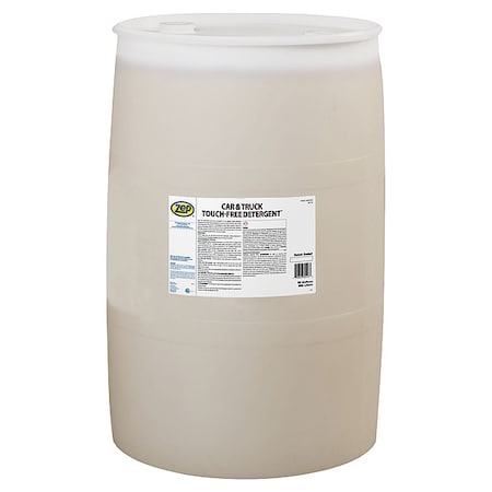 Zep Car/Truck Wash Detergent, Truck and Trailer Wash, 55 gal, Contains Butyl 804285