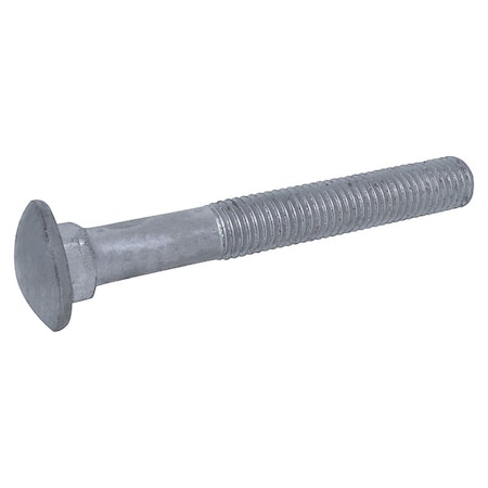 Usa Industrials Carriage Bolt, Square Neck, 1/2"-13, 4 in L, Stainless Steel, Not Graded, Plain BULK-BOLT-4974