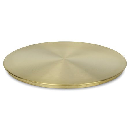 Advantech Manufacturing Testing Pan Cover, Brass, 12 In CB12