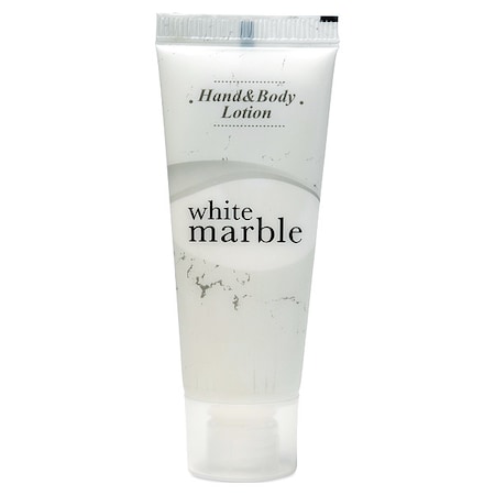 White Marble Hand/Body Lotion, 0.75 oz, Fresh, PK288 DW12190