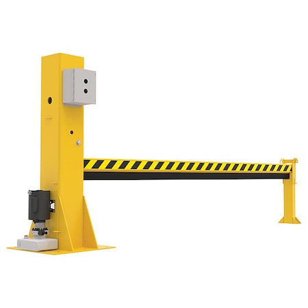 Zoro Select Dock Barricade, Elec Hydraulic, 157 In DJG-100-10