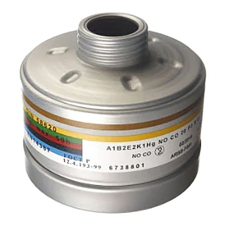 Draeger A1B2E2K1 Hg/Co/No P3 (Old P/N: 6735812) 6738801