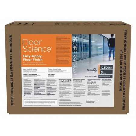 Diversey Floor Science, Easy Apply, Floor Finish, 5gal CBD540403