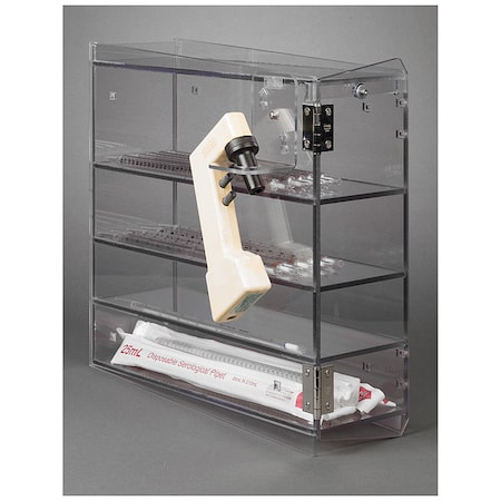 Poltex Serological Pipette Holder w/Door, PETG DRSRPIP-BRK