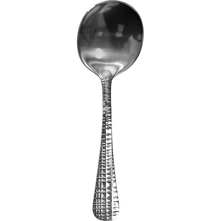 Iti Bouillon Spoon, 6 in L, Silver, PK12 DR-113