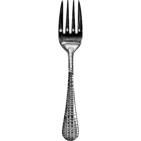 Iti Salad Fork, 6 1/8 in L, Silver, PK12 DR-222