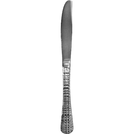 Iti Dinner Knife, 9 in L, Silver, PK12 DR-331