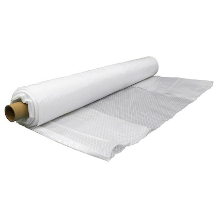 Americover Reinforced Plastic, 100ft L, 20 ft W, Clear DS10HUV20