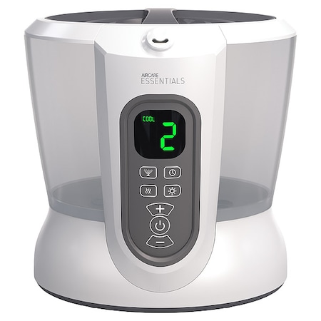 Aircare Essentials Portable Humidifier, 700 sq ft, Gray DU519DWHT