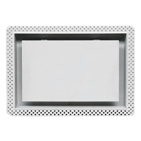 Fittes Wall/Ceiling Register, Plastic, White DWLITBD6X14WHT