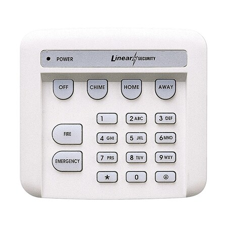 Linear Key Pad, 1500 ft., 315 MHz, 3-51/64inW DXS-10