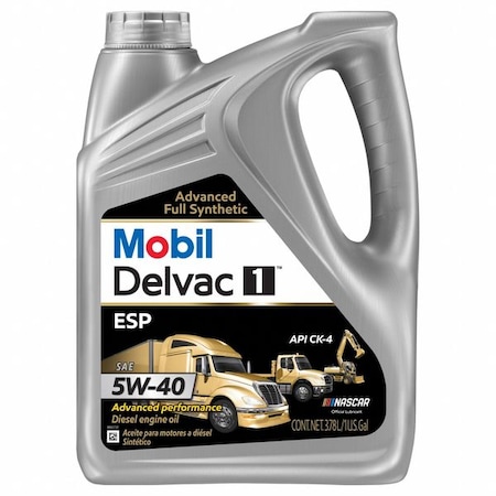 Mobil MOBIL DELVAC 1 ESP 5W-40, 1 Gallon 127863