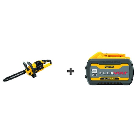 Dewalt Cordless Circ Saw, 6-1/2 in, BONUS BATTERY DCS391B/DCB240