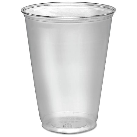 Dart Disposable Cold Cup, 10 oz, Clear, PK50 TP10D