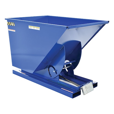 Vestil Self-Dump Hopper Heavy Duty 1 cu. yd., 6K D-100-HD