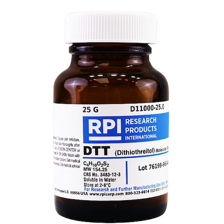 Rpi DTT, 25g, Powder D11000-25.0