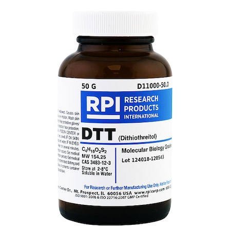 Rpi DTT, 50g, Powder D11000-50.0