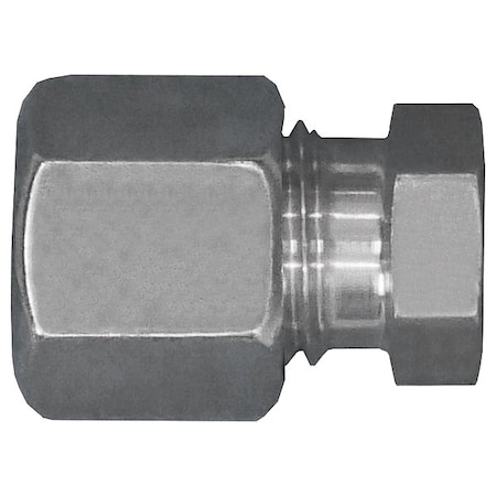 Brennan Industries Plug, Stainless Steel, Compression 6 mm D2408-L06-SS