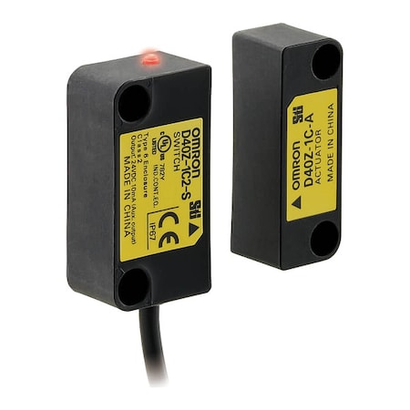 Omron Door Switch, Induction, PBT Resin D40Z-1C5