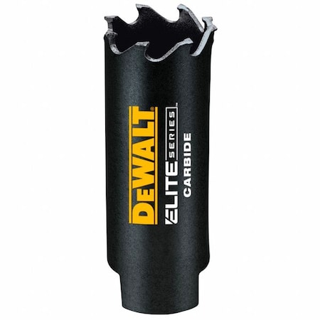 Dewalt Hole Saw, Diameter:7/8", Carbide Tipped DAH378