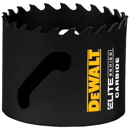 Dewalt Hole Saw, Diameter:2.5", Carbide Tipped DAH3212