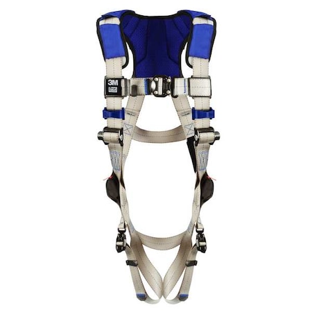3M Dbi-Sala ExoFit(TM) X100 Fall Protection Harness, M, 420 lb, Quick-Connect Chest/ Quick-Connect Leg Straps 1401021