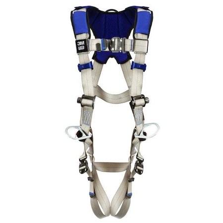 3M Dbi-Sala ExoFit(TM) X100 Fall Protection Harness, M, 420 lb, Quick-Connect Chest/ Quick-Connect Leg Straps 1401031