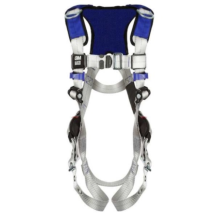 3M Dbi-Sala ExoFit(TM) X100 Fall Protection Harness, L, 420 lb, Mating Chest/ Tongue Leg Straps 1401158