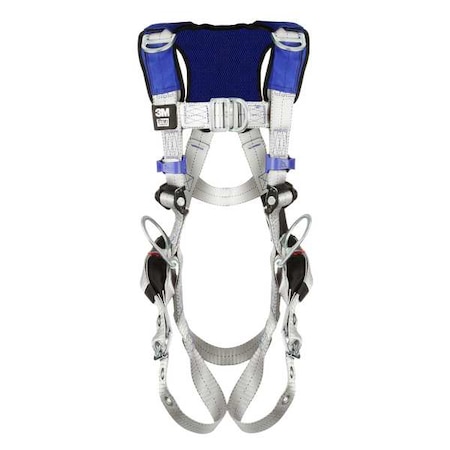 3M Dbi-Sala ExoFit(TM) X100 Fall Protection Harness, M, 420 lb, Mating Chest/ Tongue Leg Straps 1401162