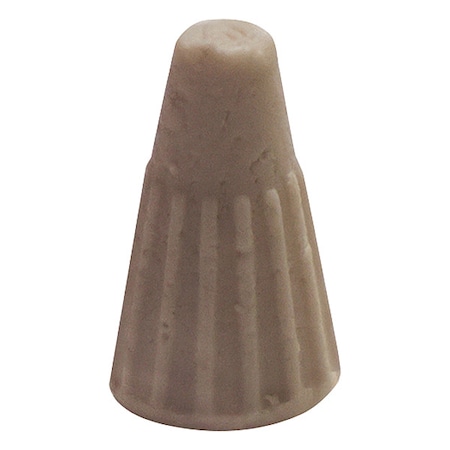Tempco Twist-On Wire Connector, 14 AWG Max, White, Porcelain Insulation, 300 V EHD-114-104